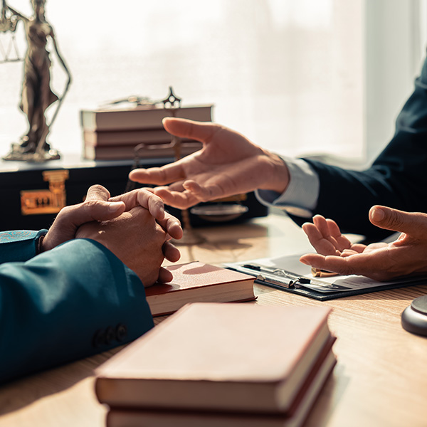 Judge Lawyer Sitting at a Table in Ontario, Canada