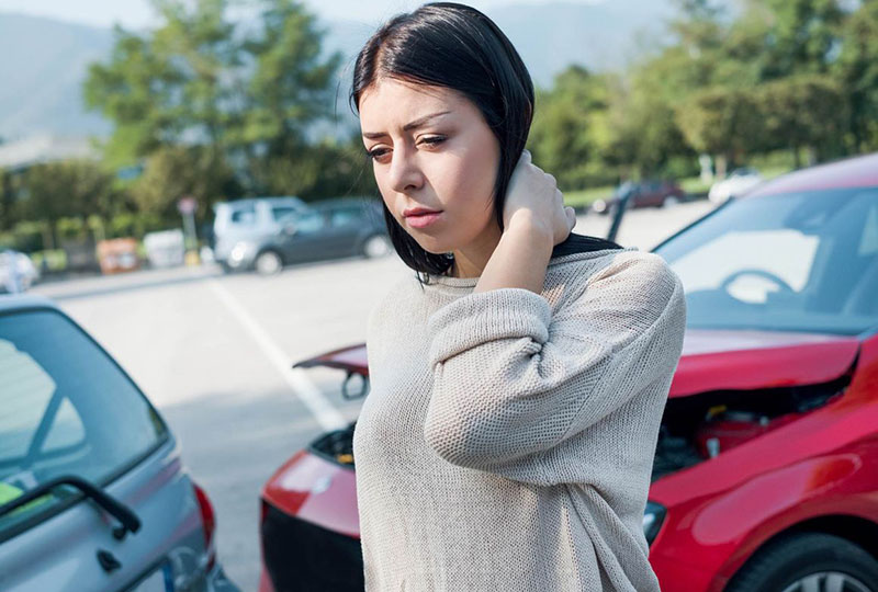 Injured women